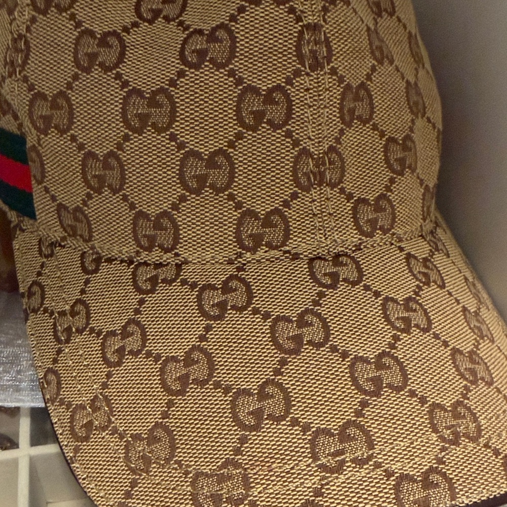 Gucci designTan Monogram Women's Hat